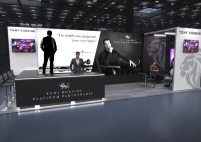 Tony Robbins 10x30 Inline Exhibit